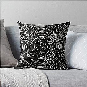 Startrails, Polaris at center Throw Pillow RB0301