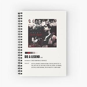 Die A Legend by Polo G Spiral Notebook