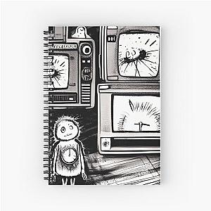 Poltergeist Mayhem Spiral Notebook