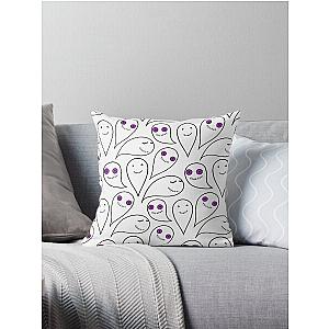 Cute poltergeists Throw Pillow