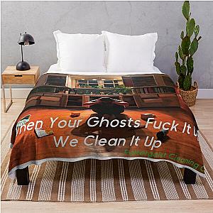 Poltergeist Cleaning Co. Throw Blanket