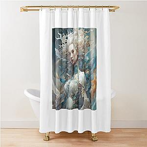 Knight Poltergeist Shower Curtain