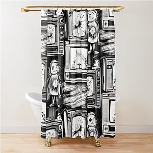 Poltergeist Mayhem Shower Curtain