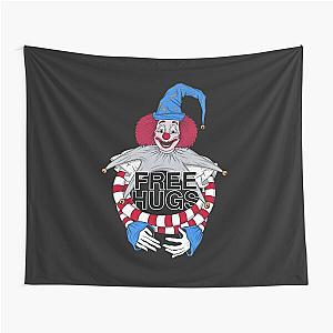 FREE HUGS Poltergeist Clown Tapestry