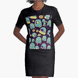 Poltergeist Hallowee Graphic T-Shirt Dress