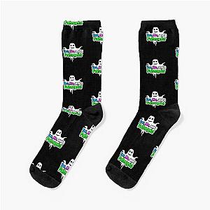 You, Me, and a Poltergeist Logo Socks