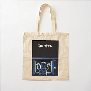 poltergeist "they're here" Cotton Tote Bag