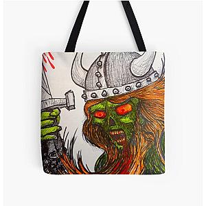 Viking Poltergeist All Over Print Tote Bag