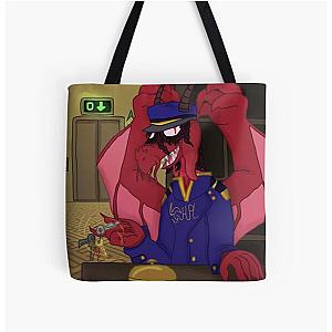 Hotel Poltergeist All Over Print Tote Bag