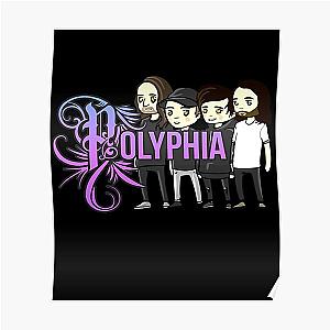 Polyphia Merch Polyphia Merch Polyphia band Chibi Poster RB1207