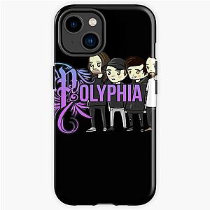 Polyphia Merch Polyphia Merch Polyphia band Chibi iPhone Tough Case RB1207