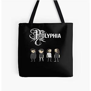 Polyphia Merch polyphia band chibi All Over Print Tote Bag RB1207