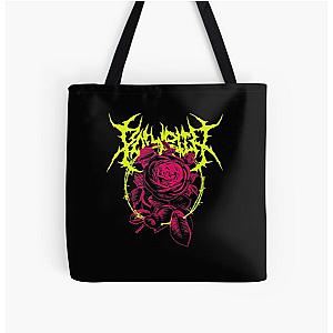 Polyphia Merch Polyphia Rose Flower All Over Print Tote Bag RB1207