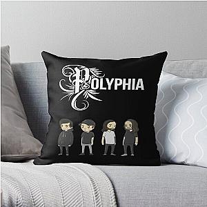 polyphia band - graphic design  Throw Pillow RB1207