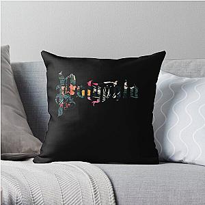 Polyphia flowers Throw Pillow RB1207