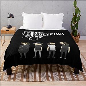 polyphia band - graphic design  Throw Blanket RB1207