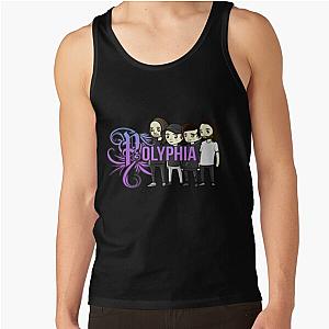 Polyphia Merch Polyphia Merch Polyphia band Chibi Tank Top RB1207