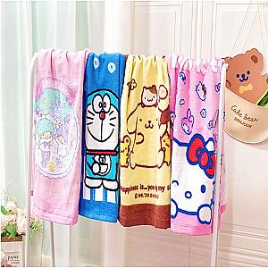 Pompompurin Yellow Dog Printed Absorbent Face Wipes Beach Towel
