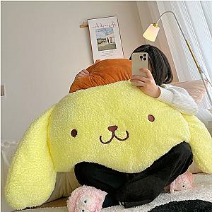 25-100cm Yellow Pom Pom Purin Cartoon Dog Plush