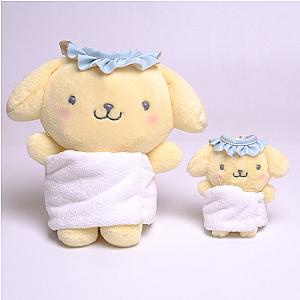 10-20cm Yellow PompomPurin Baby Dog Kawaii Doll Plush