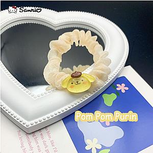 Pom Pom Purin Yellow Do Face Summer Fresh Hair Rope