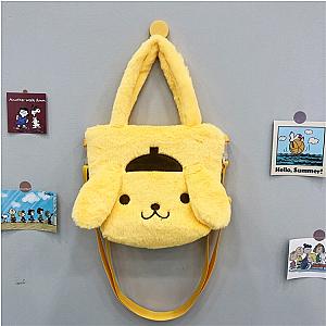 Pompompurin Sanrios Series Dual-Purpose Plush Bag