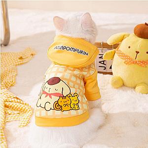 Pompompurin Plush Hoodies Pet Costume