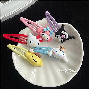 Pompompurin Yellow Dog Little Cat Hair Clips