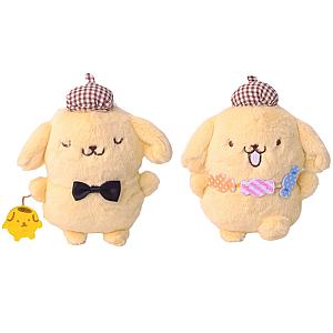 14CM Yellow PomPomPurins Dog Smile Candy Dog Toy Plush