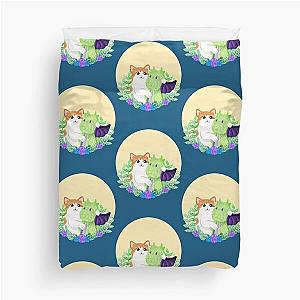 Ponyo and Dragon   Duvet Cover