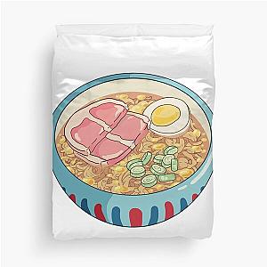 Ponyo Ramen Sticker Duvet Cover