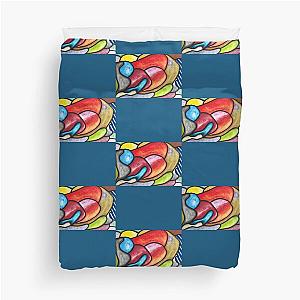 Ponyo an Impressionist Take   Duvet Cover