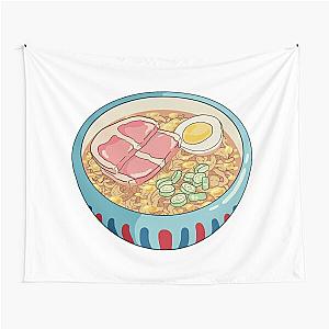 Ponyo Ramen Sticker Tapestry