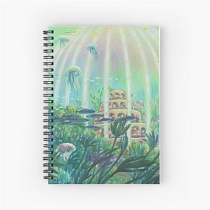 Ponyo Painting Anime Underwater Spiral Notebook