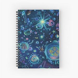 Ponyo Painting Jellyfish Anime Underwater Spiral Notebook