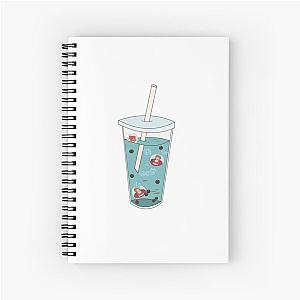 Ponyo Boba Tea  Spiral Notebook