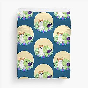 Ponyo and Dragon Duvet Cover