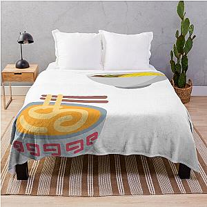 Ponyo Ramen Throw Blanket