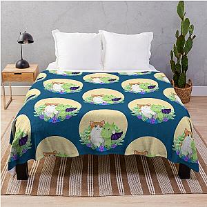Ponyo and Dragon Throw Blanket