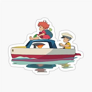 Ponyo Boat Sticker