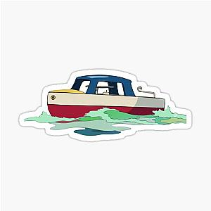 Ponyo boat sticker