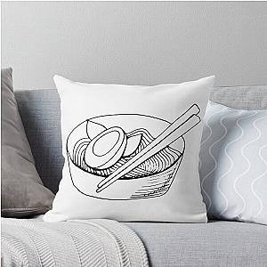 Ponyo Ramen Throw Pillow