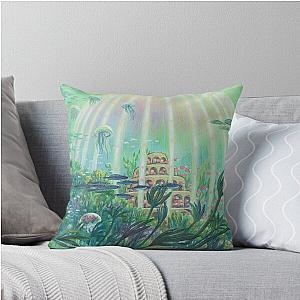 Ponyo Anime Underwater Throw Pillow