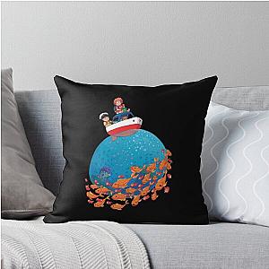 Ponyo - Sea - Goldfish Throw Pillow