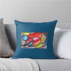 Ponyo and an Impressionist Take on a Throw Pillow