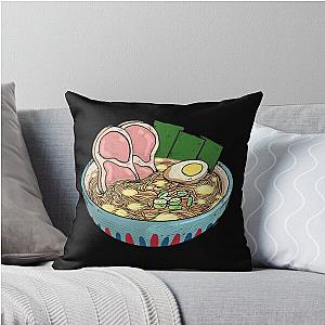 Ponyo Ramen Throw Pillow