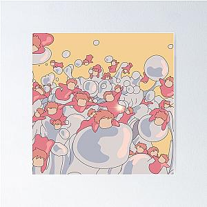 Ponyo Movie Art Poster