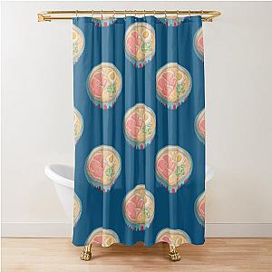 Ponyo Ramen Noodles Shower Curtain