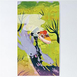 Ponyo on the cliff Poster