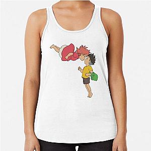 Ponyo and Sosuke Racerback Tank Top
